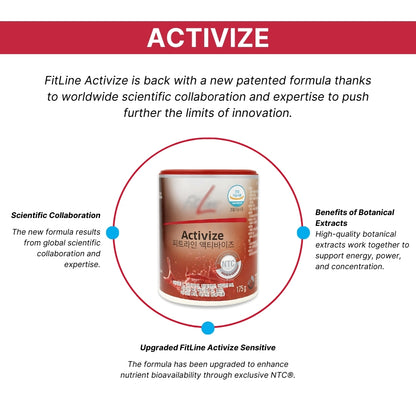 PM FitLine Activize 175g Nutritional Juice for Cells - Health & Wellness Supplement