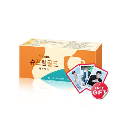 [Maxim] Supreme Gold 20pcs / Coffee Mix / Park Seo Joon Coffee / Instant Coffee Mix / Korean Coffee