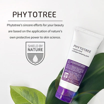 Phytotree Nature Mind Collagen Sleeping Sleep Pack 100ml Whitening/Hydrating/Providing Collagen