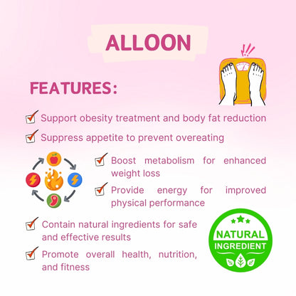 Alloon 90 Tablet for Obesity Treatment & Fat Reduction - Diet Supplement