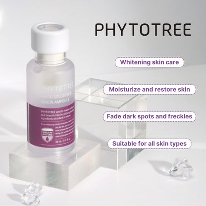 Phytotree Solution 9 Niacin Ampoule 30ml / Skin-recovery and Whitening Essence