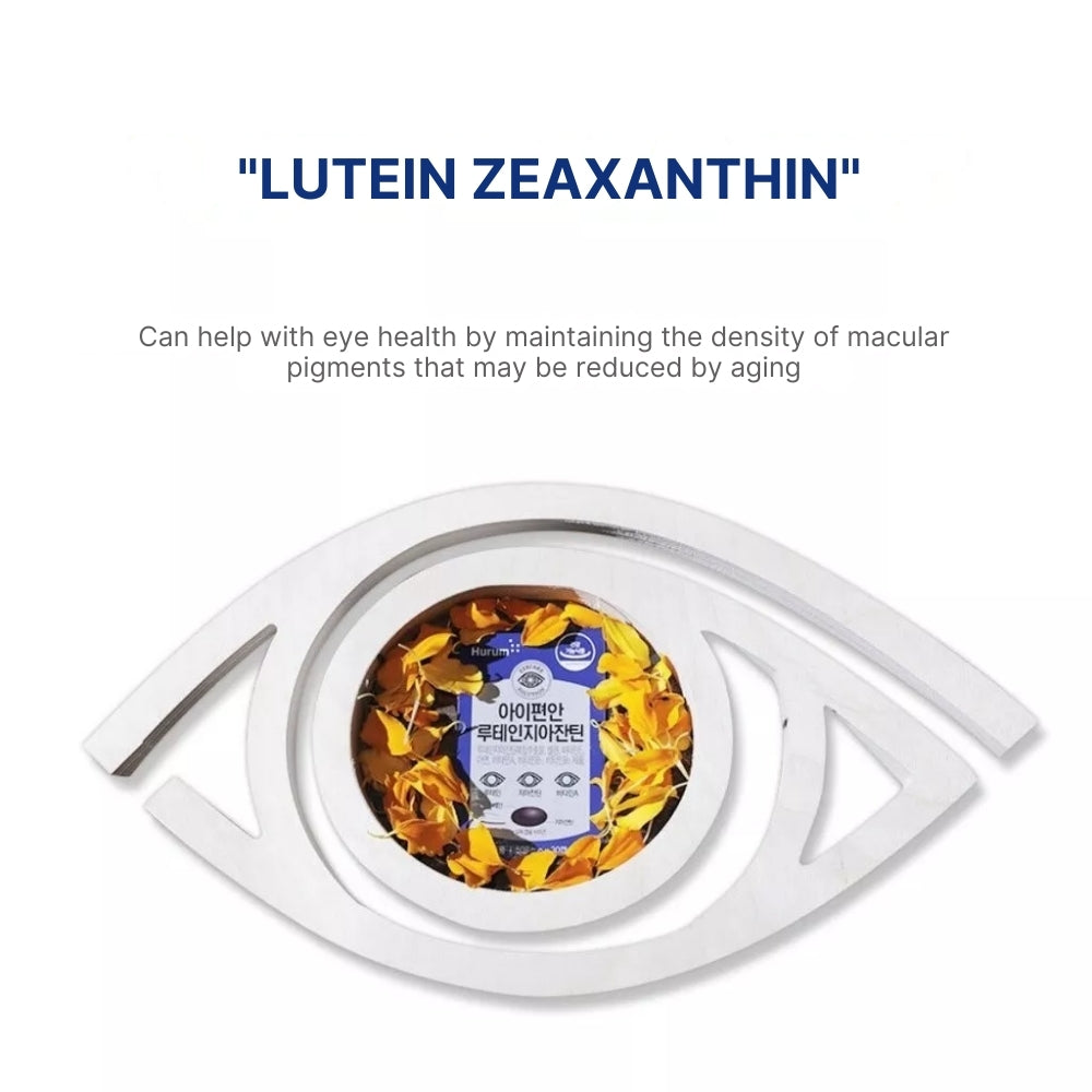 Eye Comfort Lutein Zeaxanthin 15 g (500 mg x 30 capsules) Vision care Relax Eye Health Supplement