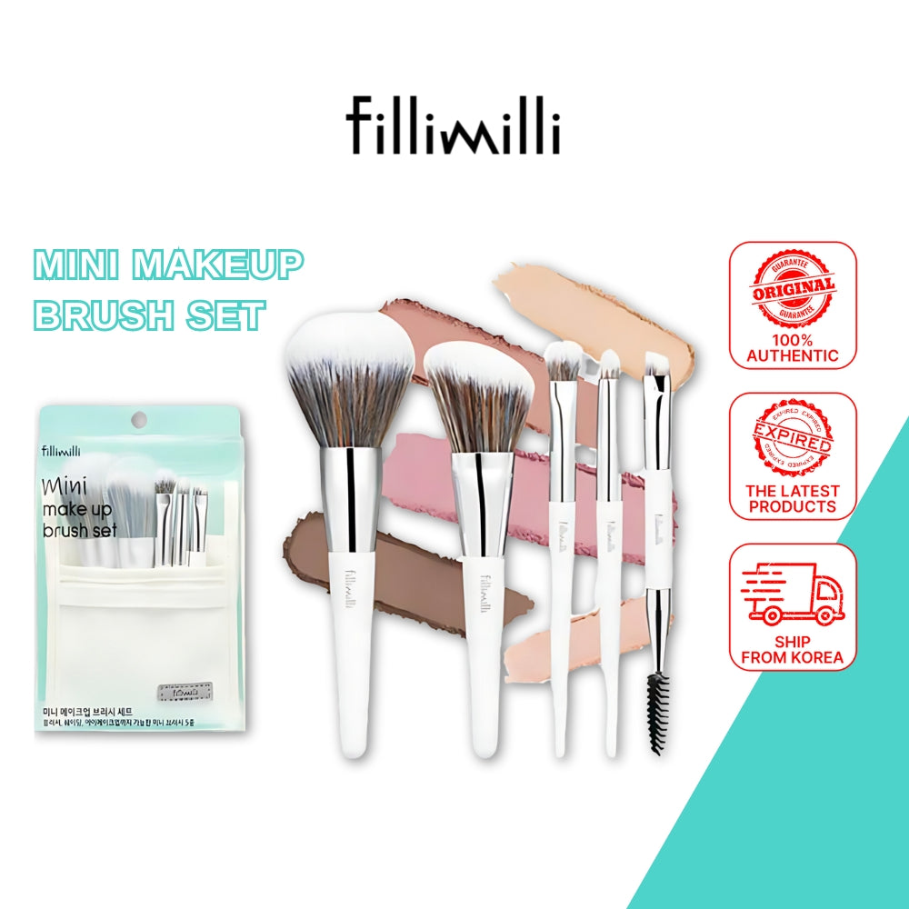 Fillimilli Olive Young Makeup Mini Brush SET (5 PCS)