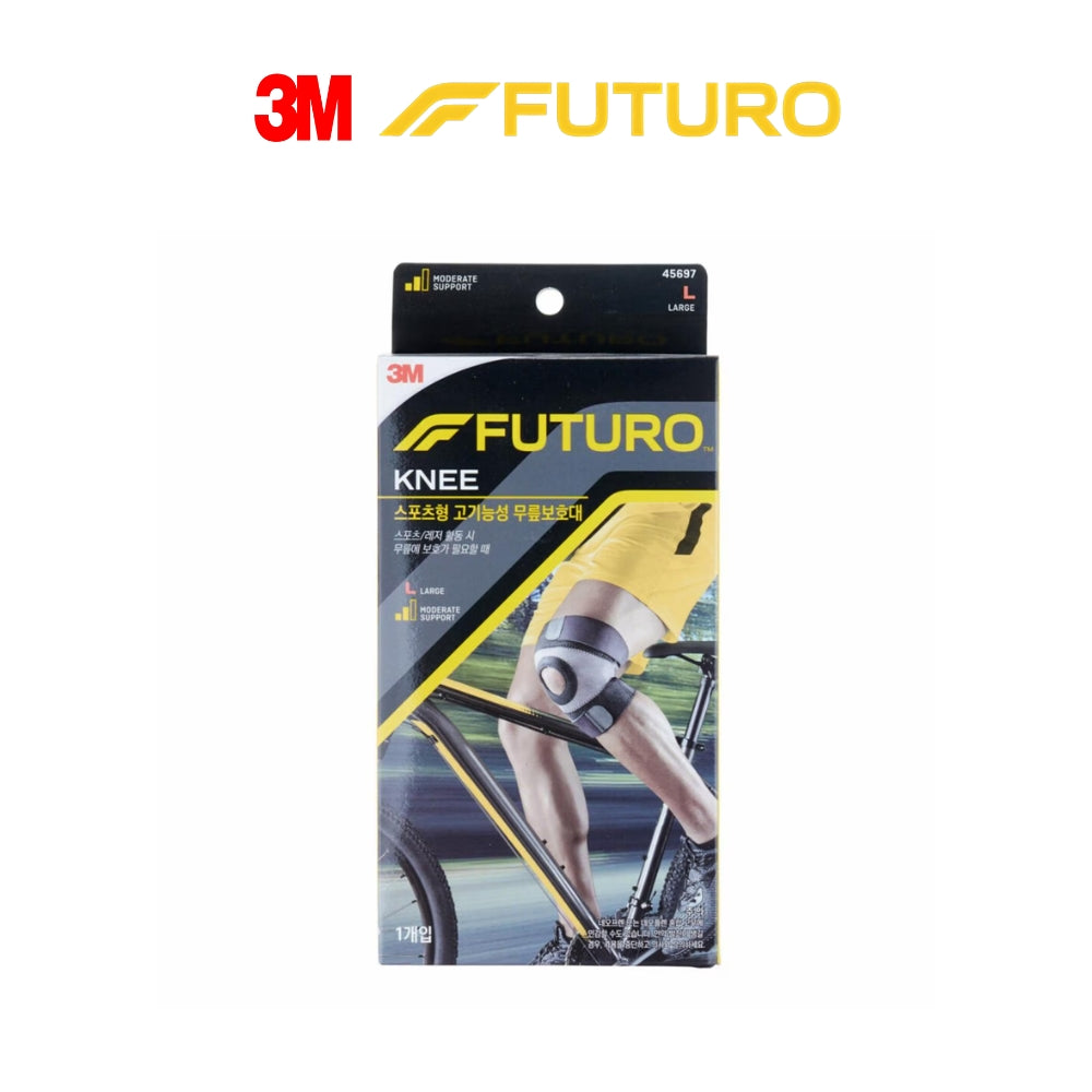 3M FUTURO™ Sport Moisture Control Knee Support, Size S/M/L, Ship from Korea