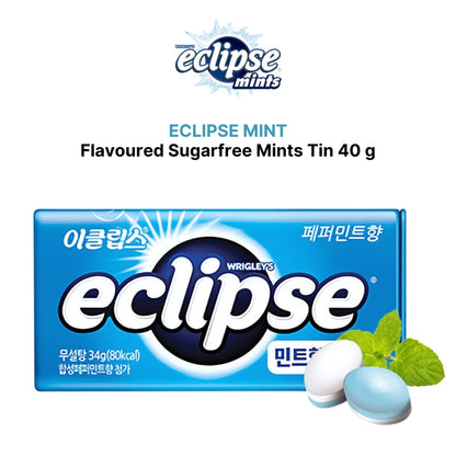 Eclipse Sugar Free Candy 6 Types/Pepper Mint/Spearmint/Peach/Blackcurrant/Strawberry/Watermelon