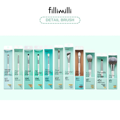 Fillimilli Olive Young Makeup Brush Set (32 Types) Fan Blush Contour Shading Eye Lip Eyelash Eyebrow Dual - Olive Young Korea 885 858 881 856 822 811 810 514