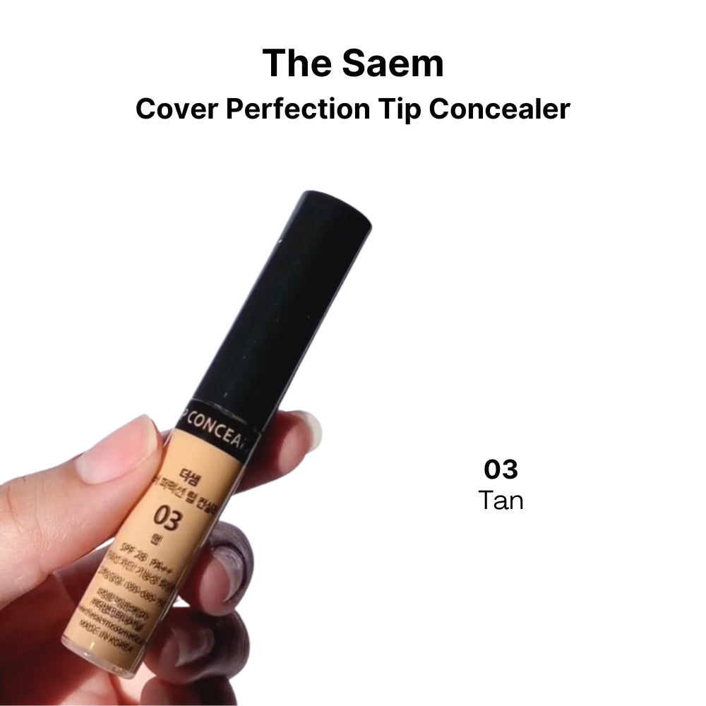 The Saem Cover Perfection Tip Concealer (14 colors) SPF28/PA++ 6.5g