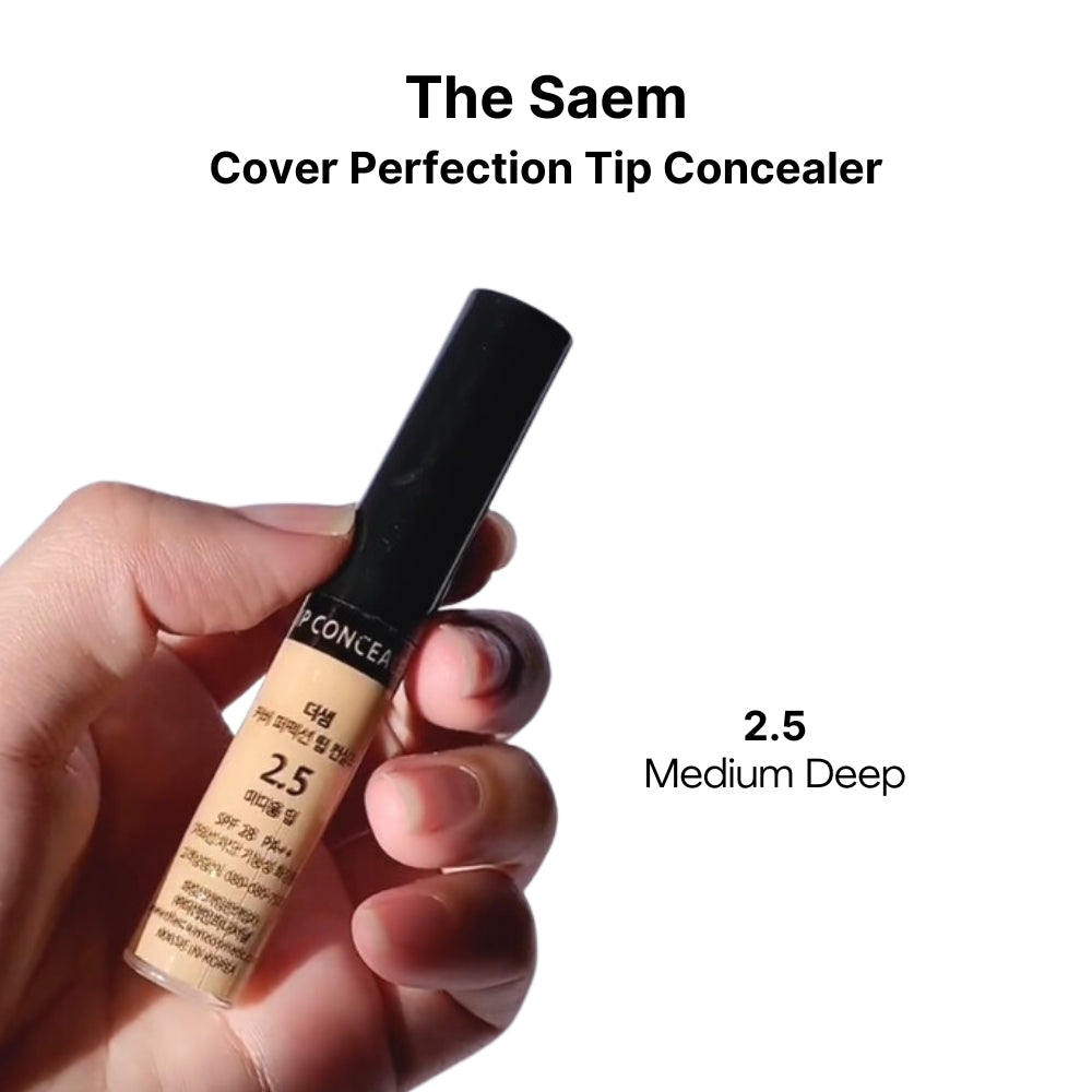 The Saem Cover Perfection Tip Concealer (14 colors) SPF28/PA++ 6.5g