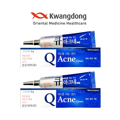 KwangDong Q-Acne Plus Cream 15g - Inflammatory Acne Treatment | Skincare Solution