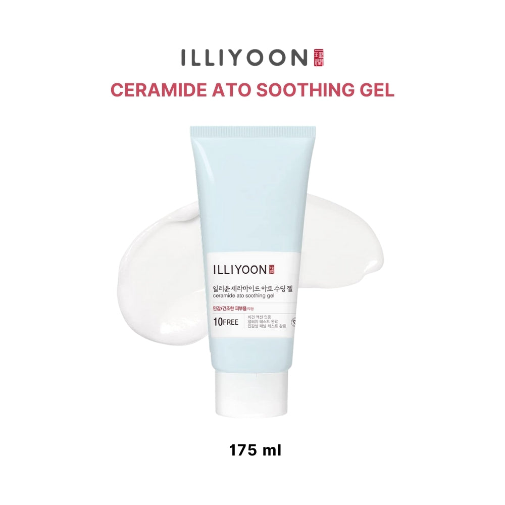 ILLIYOON Ceramide Ato Soothing Gel for Baby 175ml - Sensitive Skin Hydrating Moisturizer, Ato Care Skincare Gel