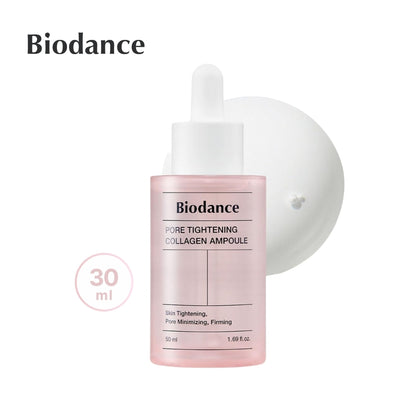 Biodance Pore Tightening Collagen Ampoule | Korean Face Serum for Women - Pore Minimizing & Anti-Aging 30ML