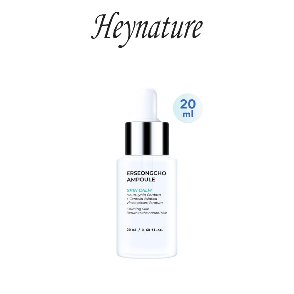 Heynature Erseongcho Ampoule | Skin Calm Moisturizer for Sensitive Skin | K-Beauty Soothing Herbal Extracts | Korean Skincare Nourishing Hydration