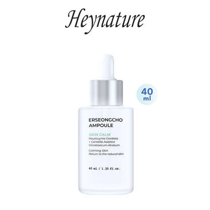 Heynature Erseongcho Ampoule | Skin Calm Moisturizer for Sensitive Skin | K-Beauty Soothing Herbal Extracts | Korean Skincare Nourishing Hydration