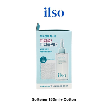 ILSO Natural Blackhead Remover Nose Pack Clear Skin Softener Exfoliating Tool Bamboo - Pore Cleansing for Sensitive Skin Face Care - Mild, Nose Care - Clear Nose Pack