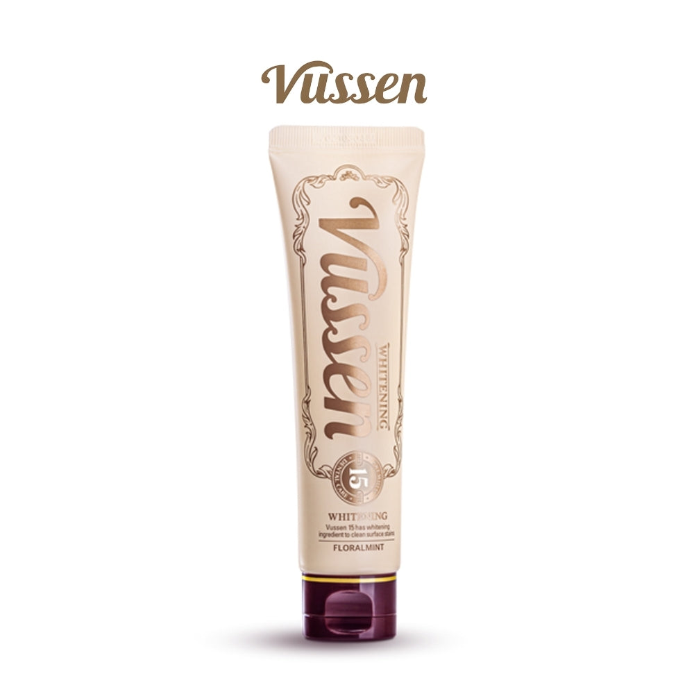 VUSSEN Whitening Toothpaste - Premium Dental Hygiene for Strong Teeth | 6 Types Available