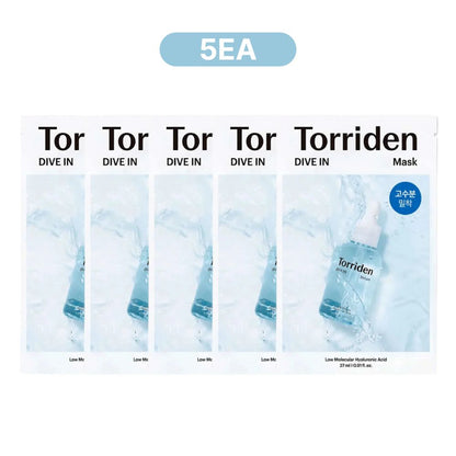 Torriden Dive-In Low Molecule Hyaluronic Acid Mask Sheet / Balanceful / Cellmazing Brightening