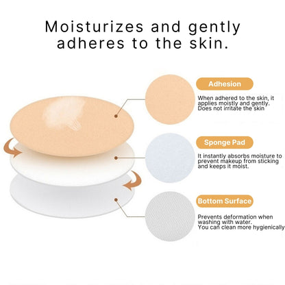 Air Cushion Puff Makeup Powder Sponge Puff Pro Dry Wet Concealer Foundation Smooth Powder Cosmetic Kit Tool(10p)