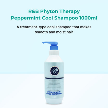 R&B Phyton Therapy Peppermint Cool Shampoo 1000ml