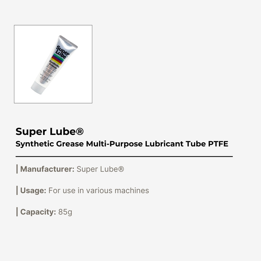 Super Lube® 21030 Synthetic Grease with Syncolon® (PTFE) Multi-Purpose Lubricant Tube