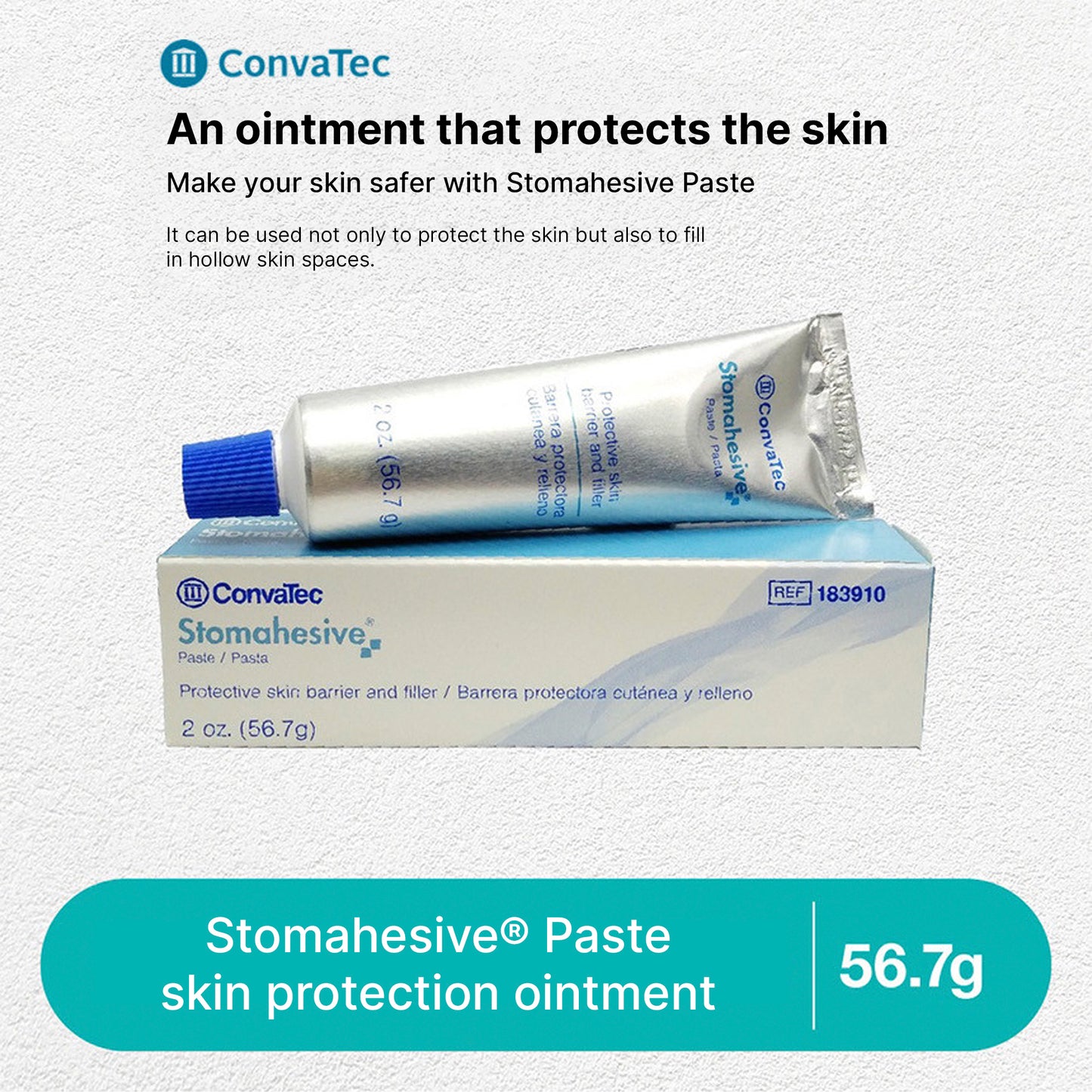 ConvaTec Stomahesive Paste (56.7g) / Protective Powder (28.3g)