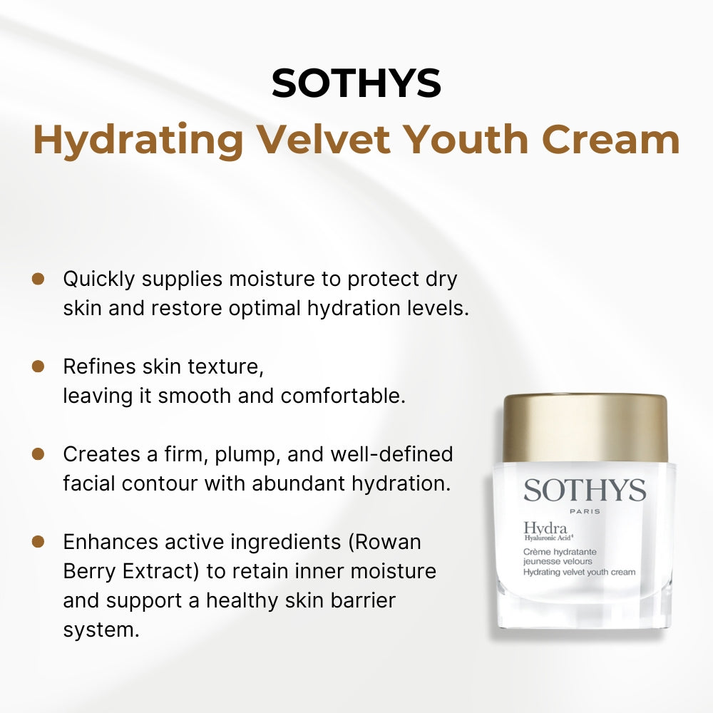 SOTHYS Hydrating Comfort Velvet Youth Cream, 50ml