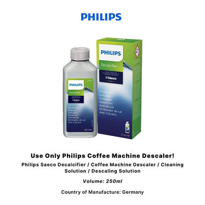 Philips Saeco Decalcifier CA6700 - 250ml Espresso Machine Descaler | Coffee Machine Maintenance & Limescale Remover