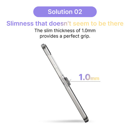 Galaxy Z Flip 6 Clear Natural Form Protective Cover Case - Slim & Durable Smartphone Accessory