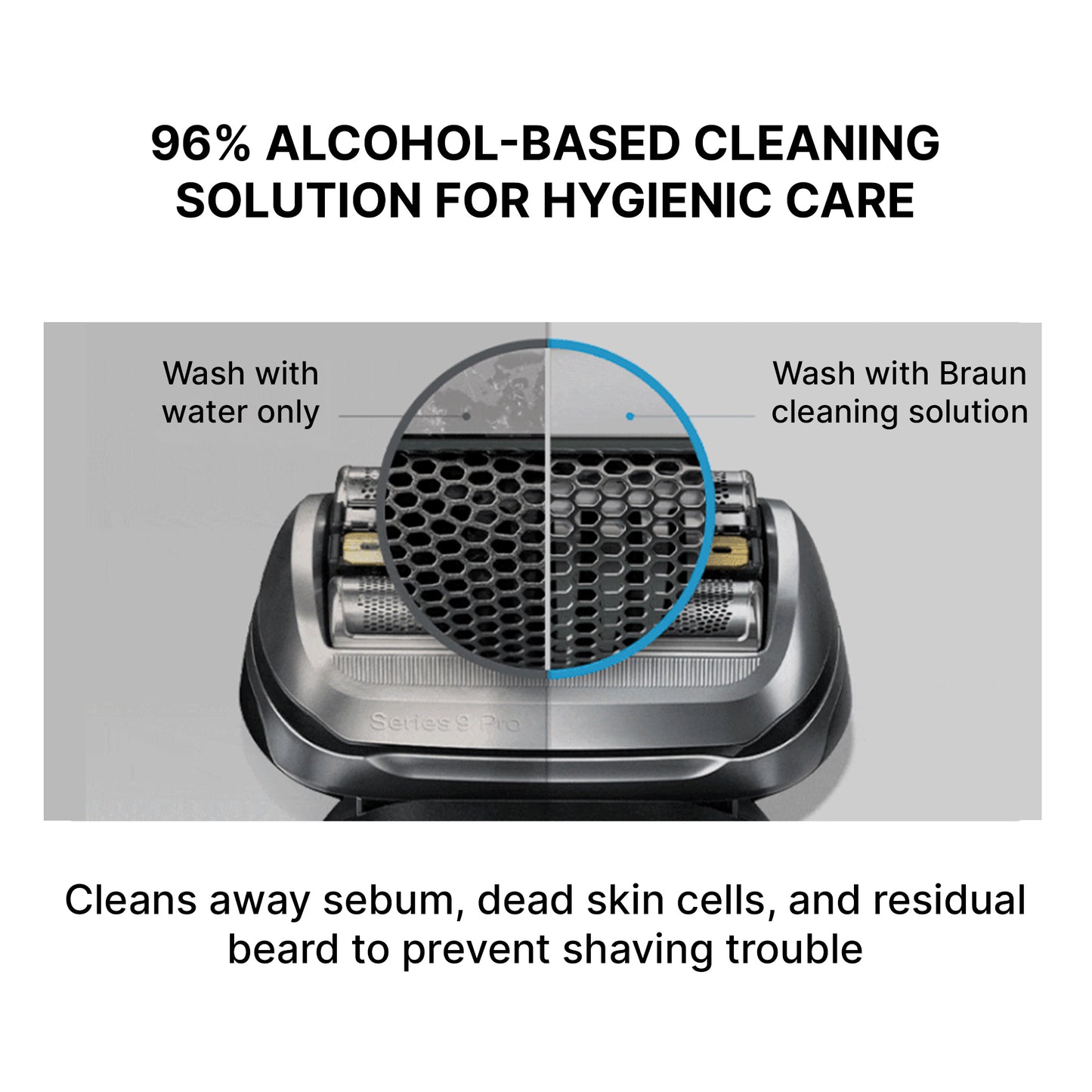 BRAUN Clean and Renew Shaver Refill Cleaner 2EA 4EA 6EA Lemon Flavour For All Braun Models