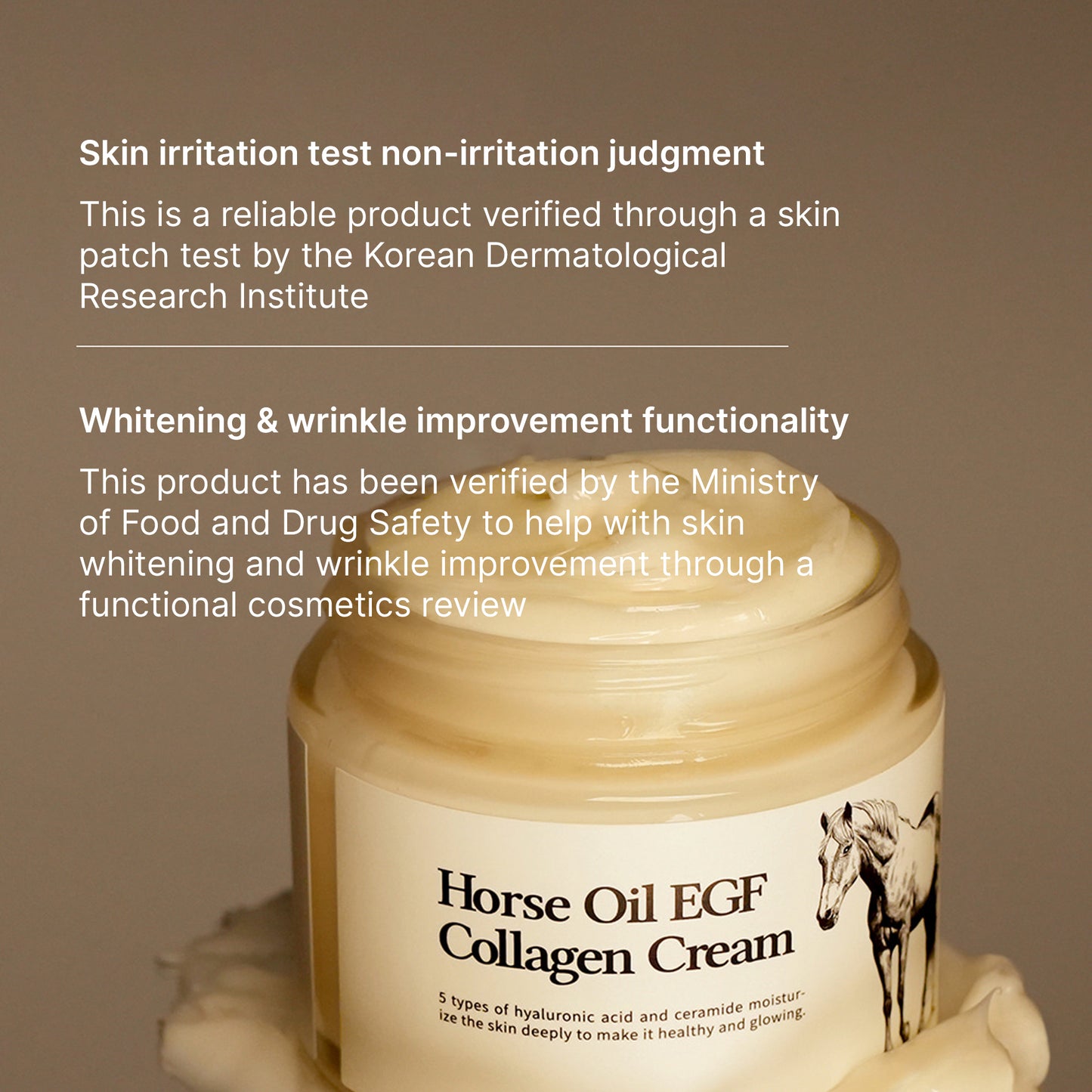 Chrisma Horse Oil EGF Collagen Cream 70g