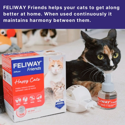 FELIWAY Friends Diffuser Starter Kit / Refill 48ml