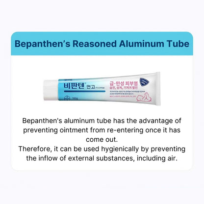 Bepanthen Ointment Dual Action Nappy Rash & Nipple Cream - Effective Relief & Protection for Baby and Mom - 30G/100G