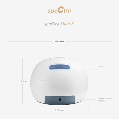 Spectra DUAL S Electric Breast Pump | Hospital Grade with Dual Motors