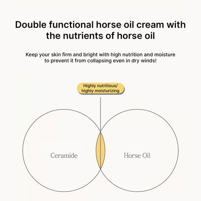 Eunyul Horse Oil Cream 70ml - Nourishing Anti-Aging Moisturizer