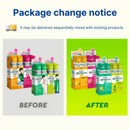 Hangover Relief Stick Jelly - 10 Sticks Box, 5 Flavors - Before & After Drinking Formula with Hovenia Tree, Taurine, L-Arginine, Milk Thistle