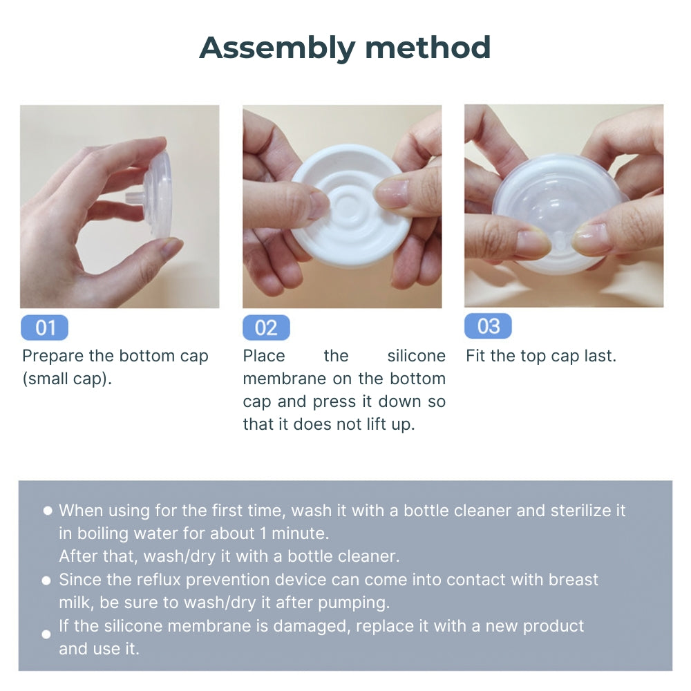 Bébella Backflow Protectors for Spectra Breast Pump (2-packs)