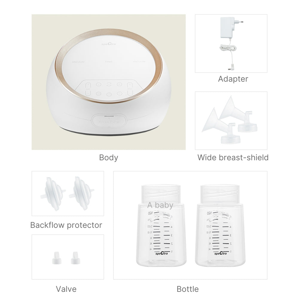 Spectra DUAL S Electric Breast Pump | Hospital Grade with Dual Motors