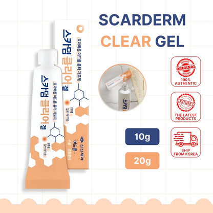 Scarderm Clear Gel 10g/20g, Korea Acne scar care exactly same ingredients and contents as Noscarna