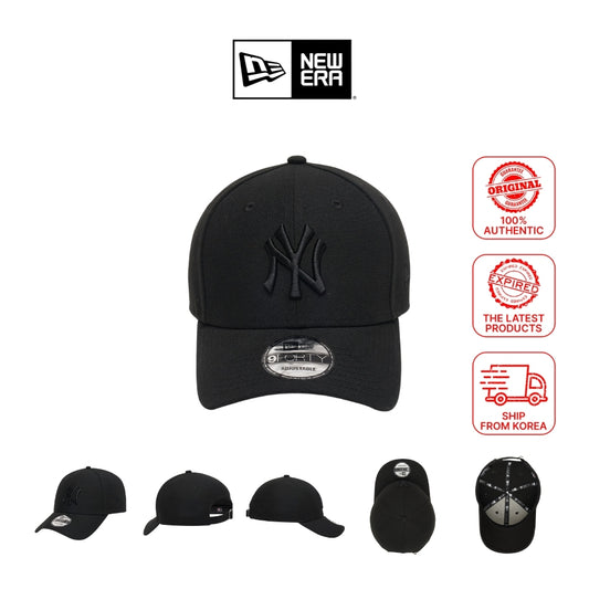 New Era 940 Black on Black MLB New York Yankees 9FORTY Baseball Cap / 940 BOB MLB C1 NEYYAN BLK