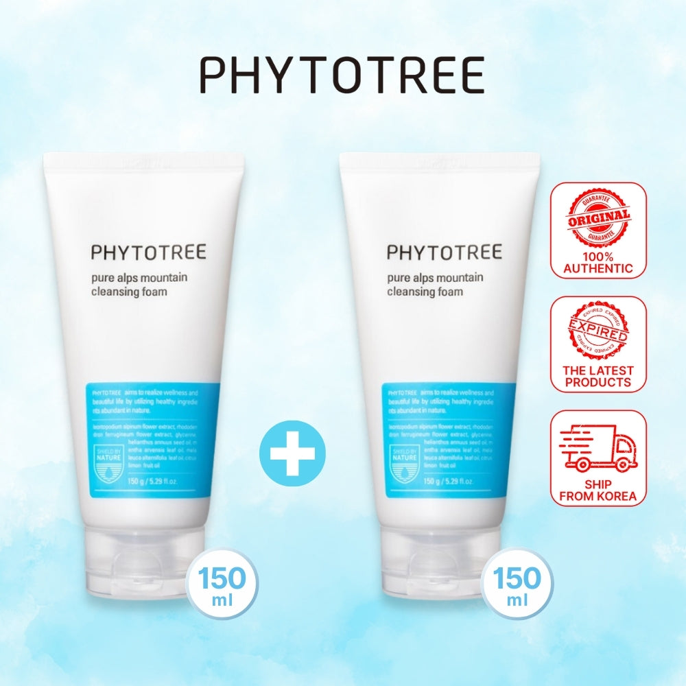 Phytotree Pure Alps Mountain Cleansing Foam 150ml [1+1]