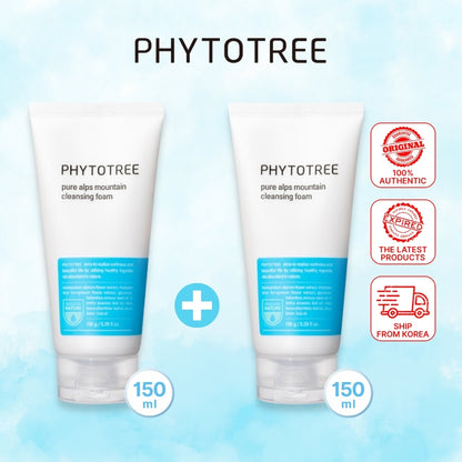 Phytotree Pure Alps Mountain Cleansing Foam 150ml [1+1]