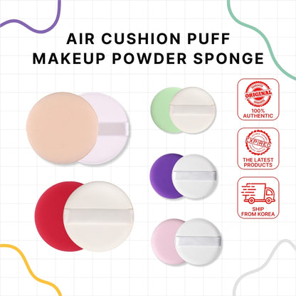 Air Cushion Puff Makeup Powder Sponge Puff Pro Dry Wet Concealer Foundation Smooth Powder Cosmetic Kit Tool(10p)