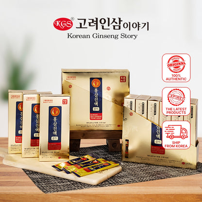 Premium Korean red ginseng extract - 6 years old - health supplements, export-only red ginseng products that are not bitter produced for foreigners