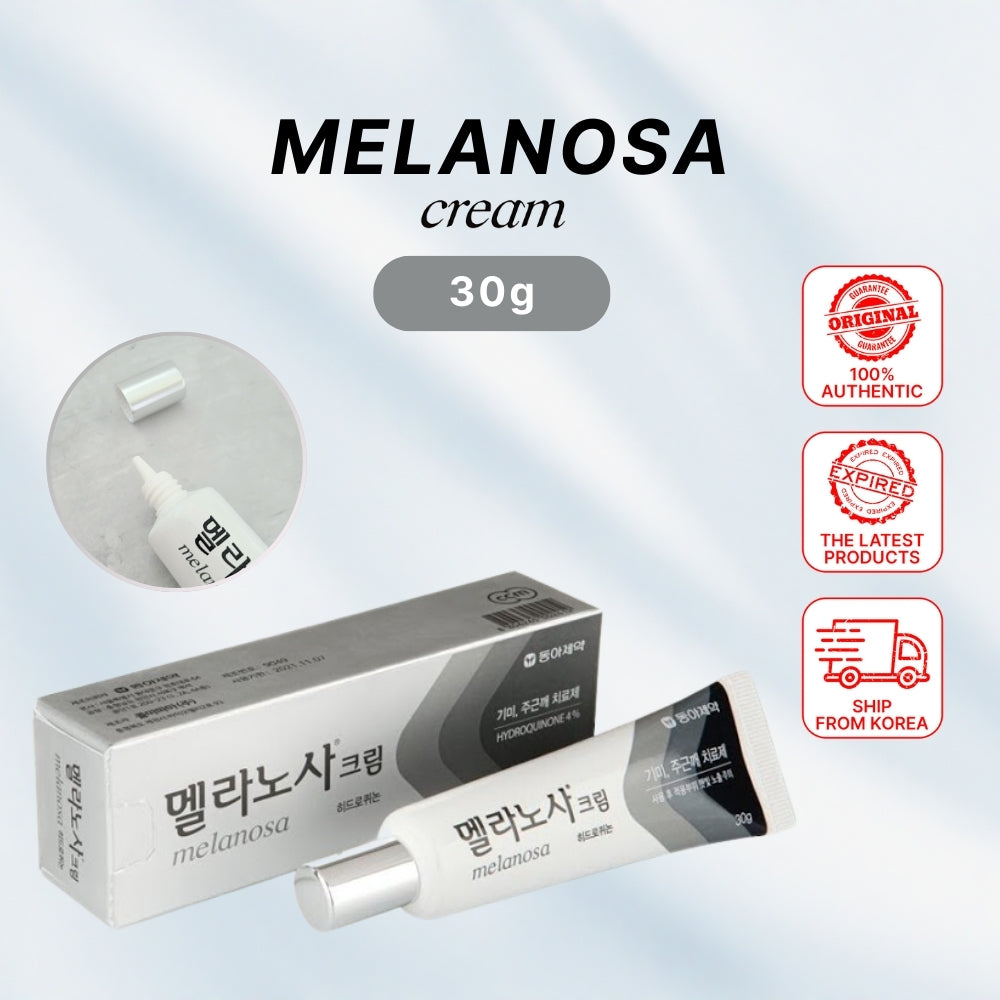 Dong-A Melanosa 30g for Excessive melanin pigmentation (spots, freckles, dark spots, age spots, senile spots)