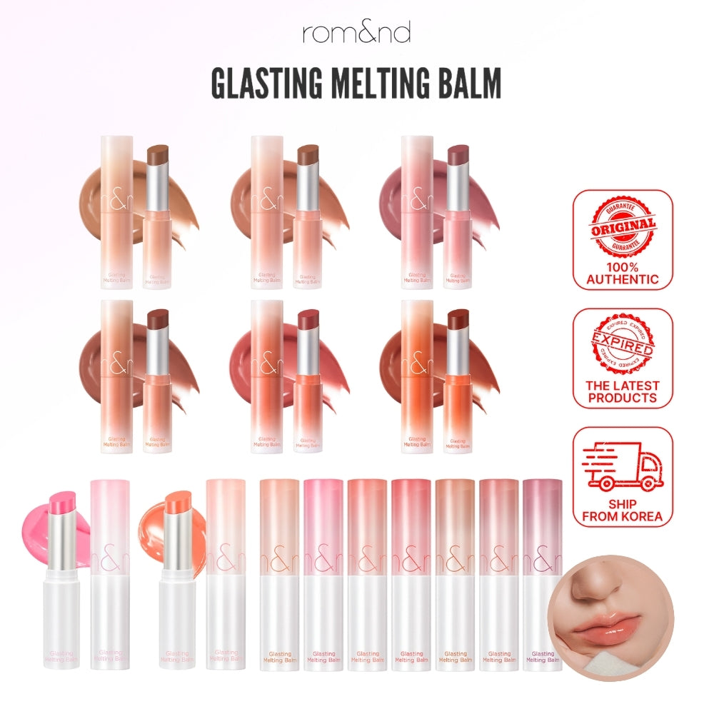 Romand [rom&nd] Glasting Melting Lip Balm 3.5g Korea Hydrating Tinted Lip Care