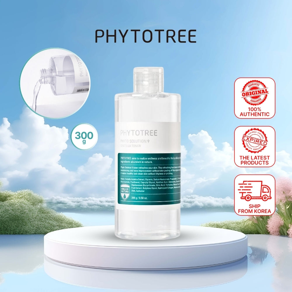 Phytotree SOLUTION 9 CENTELLA TONER 300g Whitening/Wrinkle Improvement