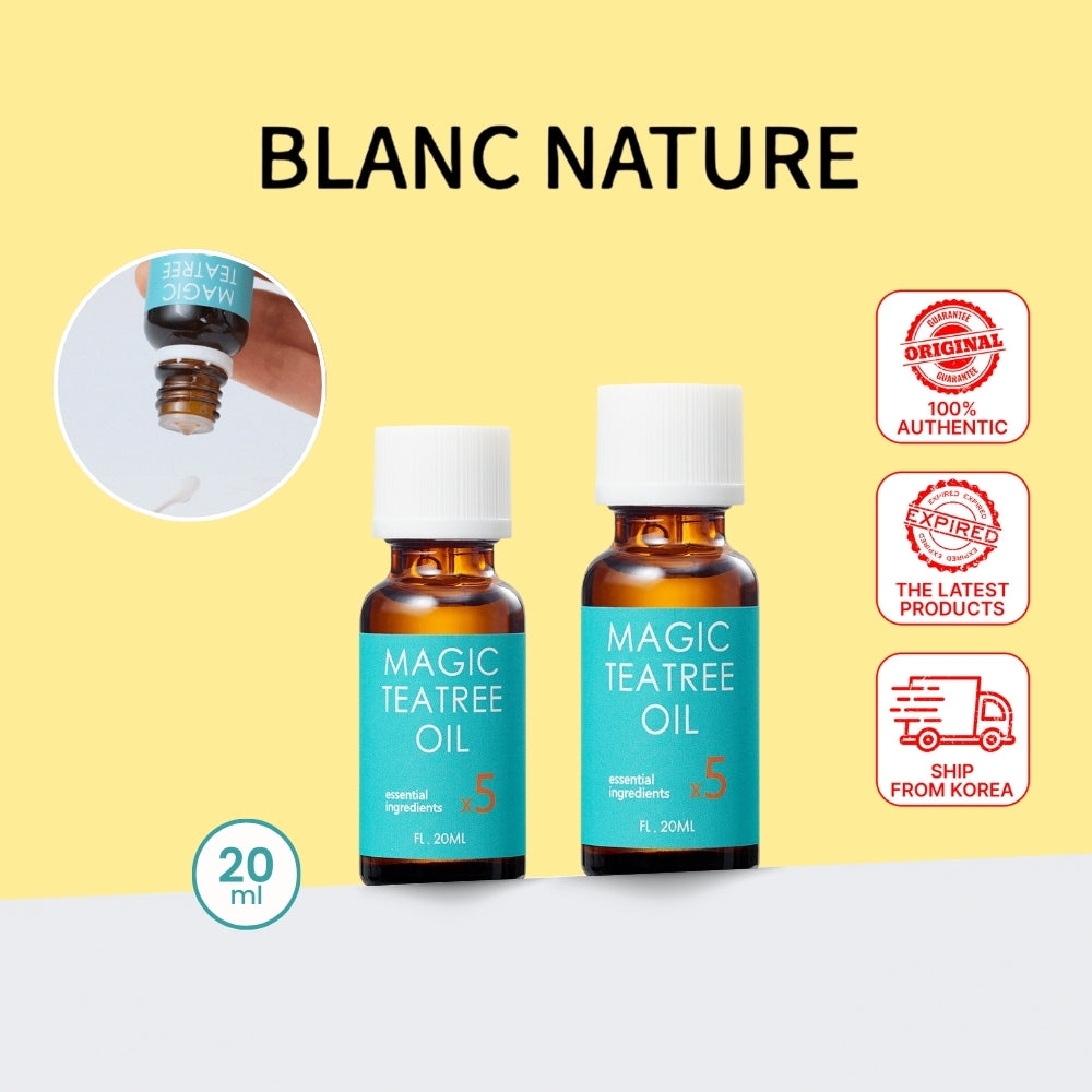 Blanc Nature Acne Pimple treatment oil / Magic Teatree oil 20ml