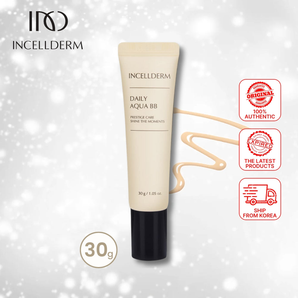 INCELLDERM DAILY AQUA BB 30g New Packaging White Wrinkle Improvement Double Functional