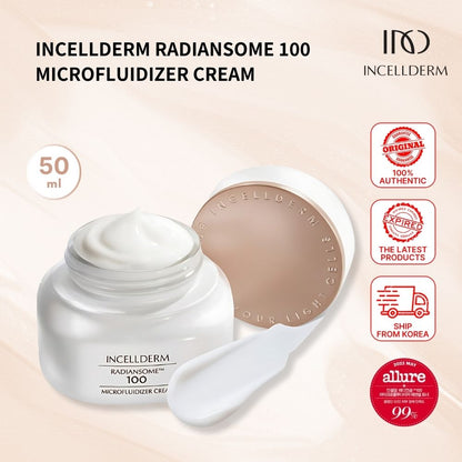 INCELLDERM RADIANSOME 100 MICROFLUIDIZER CREAM 50ml