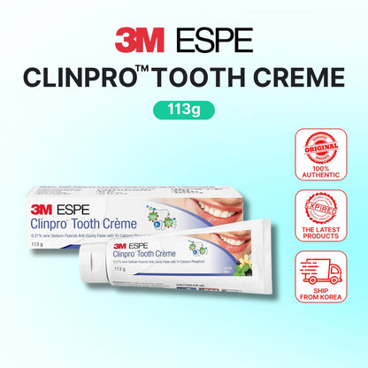 3M Clint Protooth Cream toothpaste dentist (Spearmint Flavor/ Vanilla Flavor)