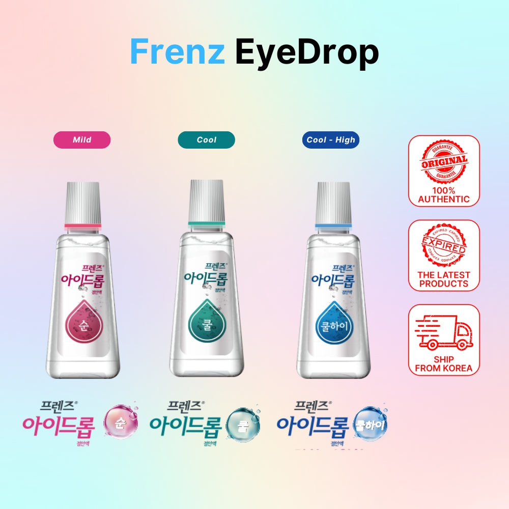 Frenz EyeDrop 14ml - Cool Mild Relief for Dry & Fatigue Eyes, Korea Eye Drops